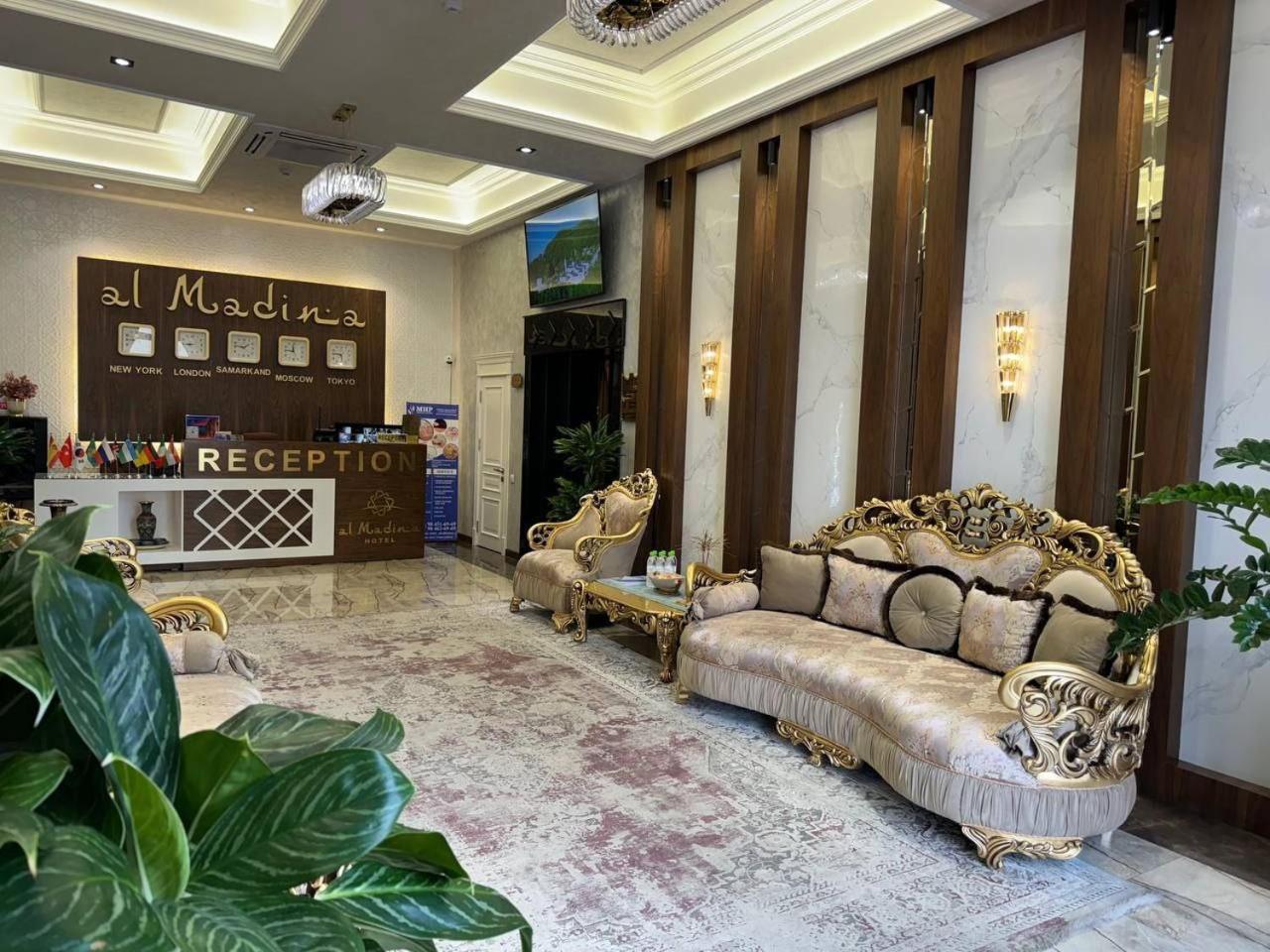 Al Madina Hotel סמרקנד מראה חיצוני תמונה